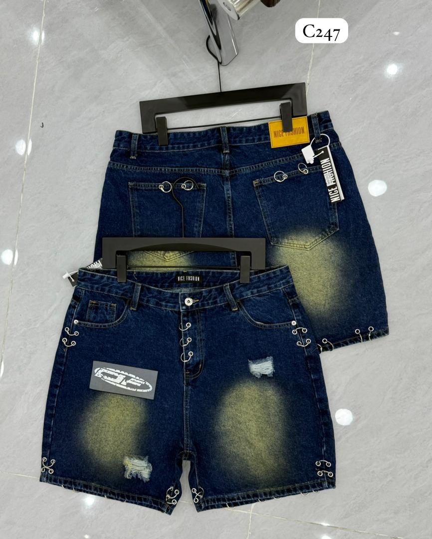 Luxury jean short 32-38