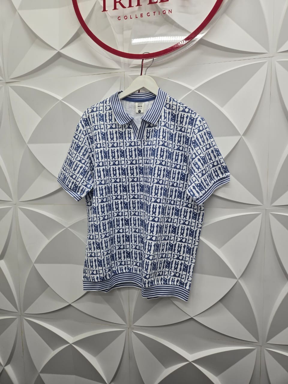 Lux collar neck shirt