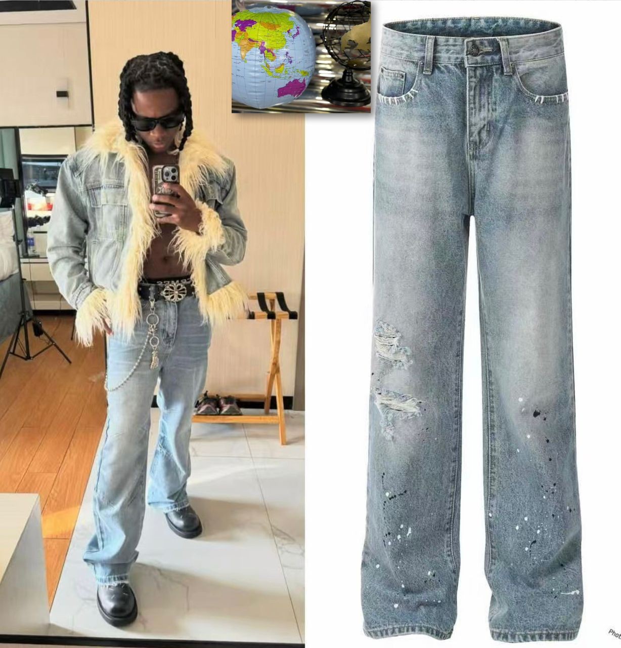 Wrangler Authentics Classic 5-Pocket Relaxed Fit Flex Baggy