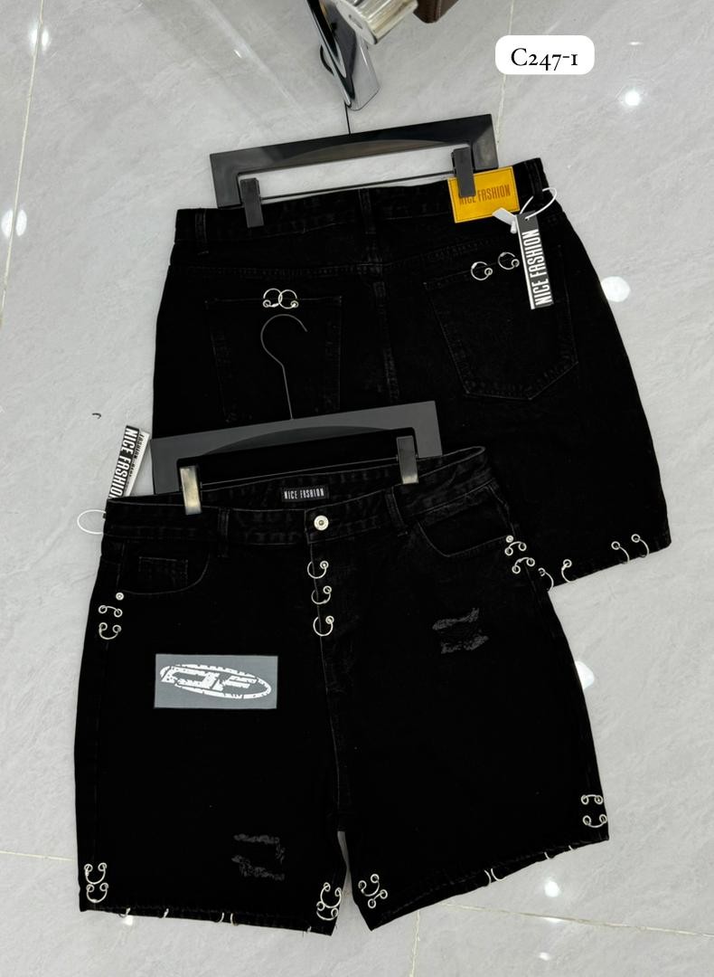 Luxury jean short 32-38